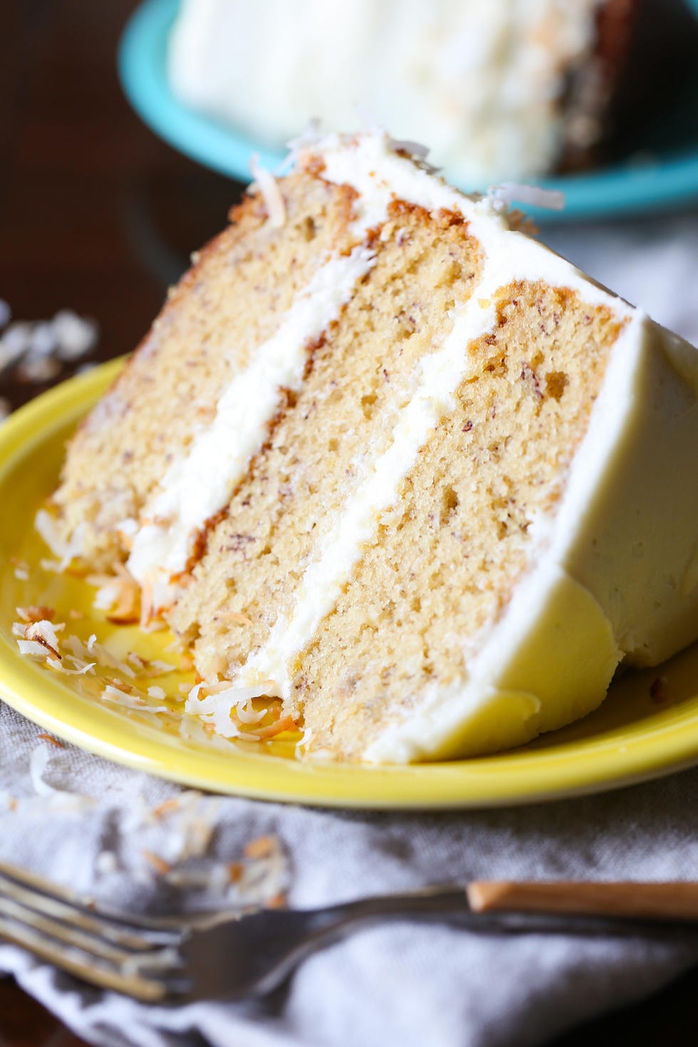 Lemon Rhubarb Bundt Cake - The Baker Chick