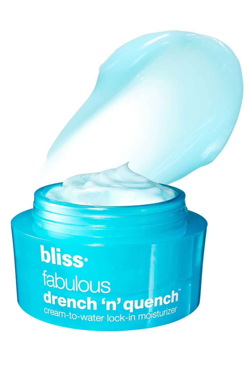 <p>For seriously parched skin, massage in <a href="https://www.blissworld.com/bliss-products/skin-care/bliss-fabulous-drench-n-quench" target="_blank">Bliss Fabulous Drench 'n' Quench cream-to-water formula</a> ($38), which transforms upon application.</p>