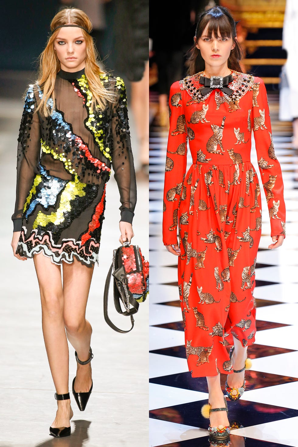 <p><strong>Runway picks: </strong>Dolce & Gabbana and Versace. </p>