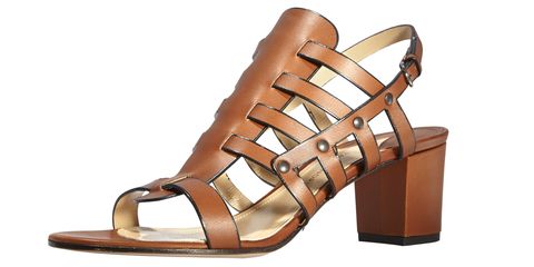 <p>Ground your look with a strappy sandal.</p><p><strong>Paul Andrew</strong> sandal, $795, <a href="http://www.bobellisshoes.com/">bobellisshoes.com</a><span class="redactor-invisible-space">.<br></span></p>
