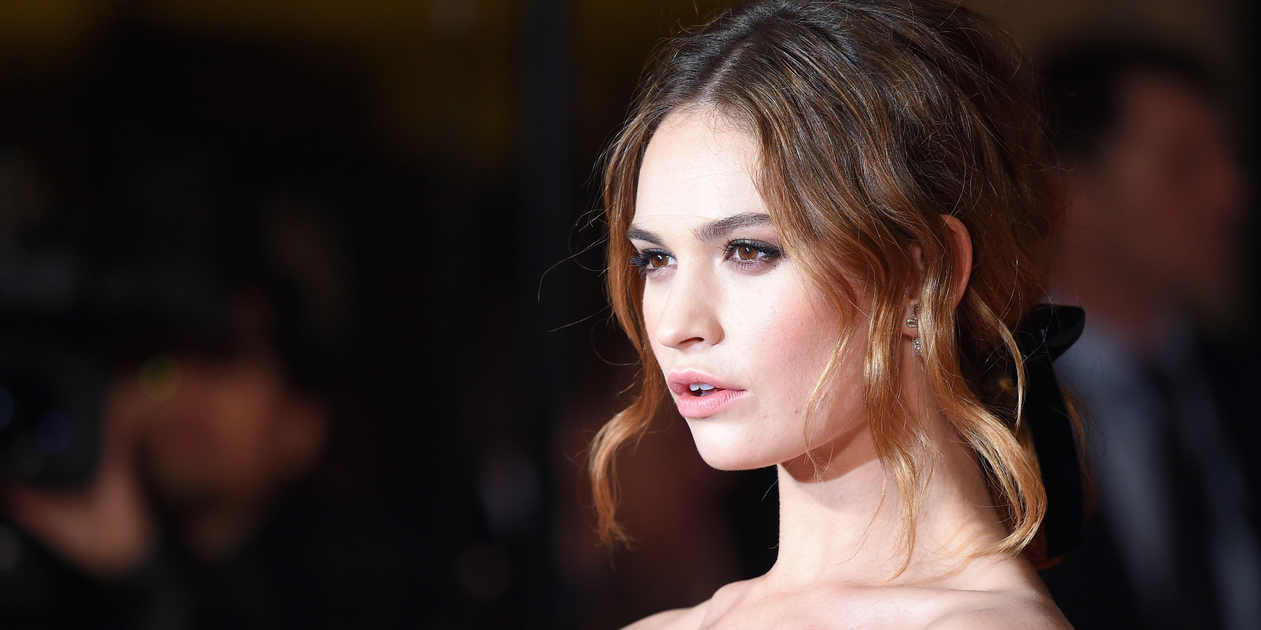 Lily James Is the Face of Burberry Fragrance - Lily James for