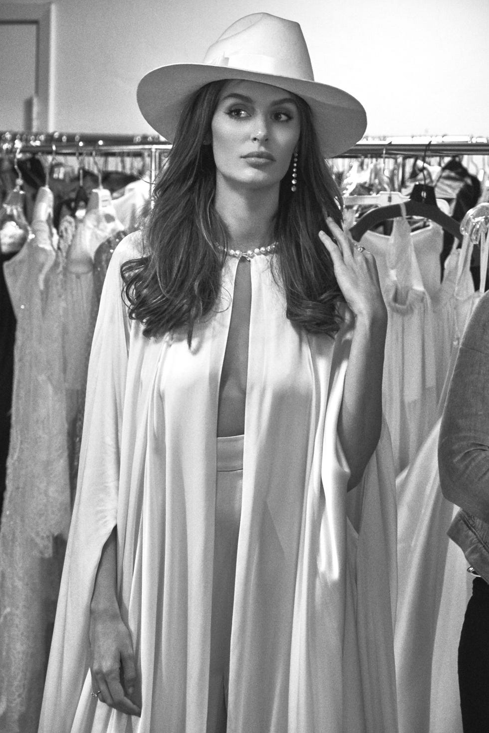 Sleeve, Hat, Textile, Style, Headgear, Fashion, Sun hat, Street fashion, Monochrome, Costume accessory, 
