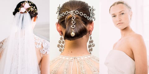Wedding Hair and Makeup Inspiration From Spring 2017 Bridal Fashion Week Wedding Hair and Makeup Inspiration From Spring 2017 Bridal Fashion Week