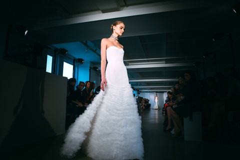 Backstage at Spring 2017 Bridal Fashion Week - Exclusive Photos From ...