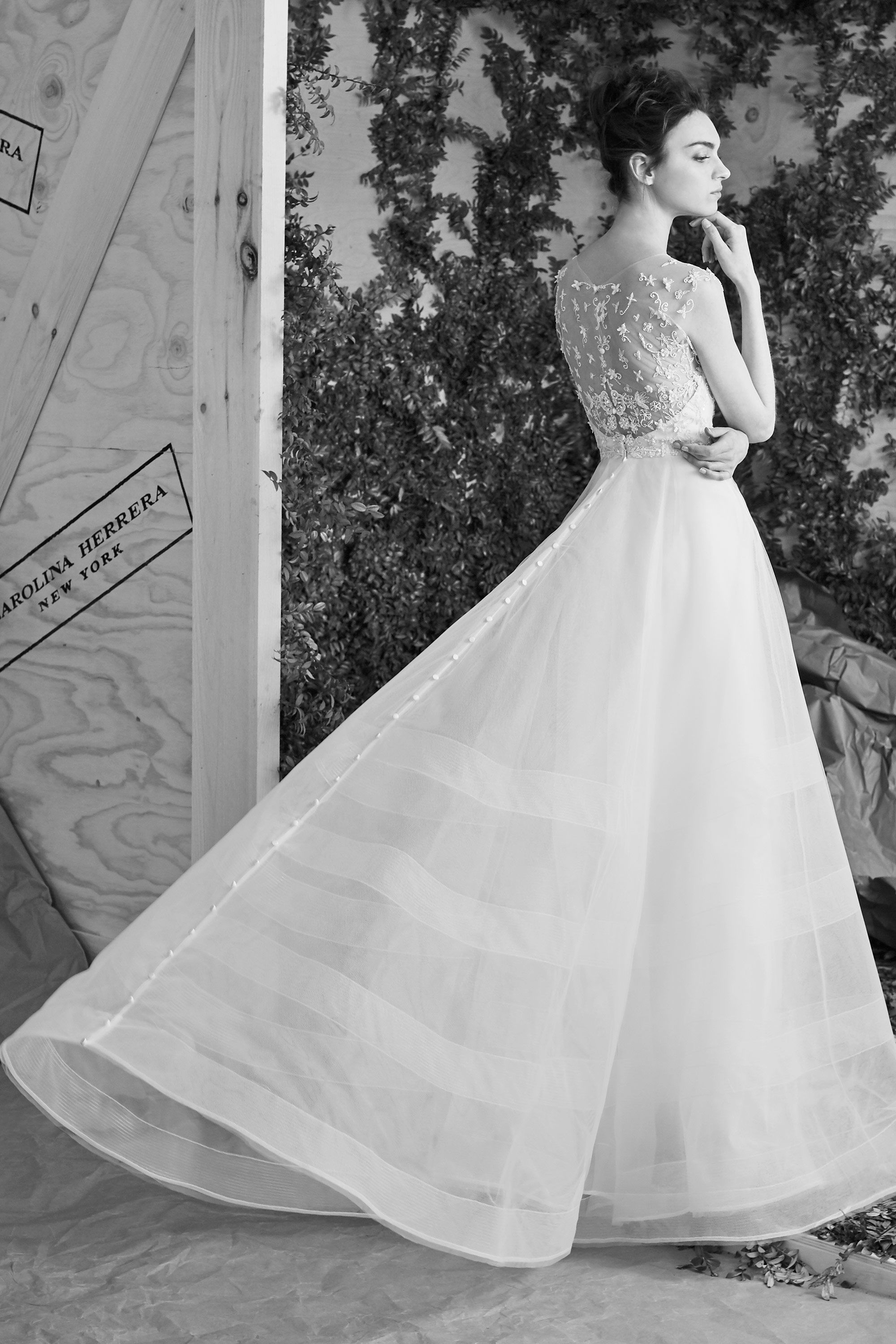Carolina herrera on sale bridal spring 2017