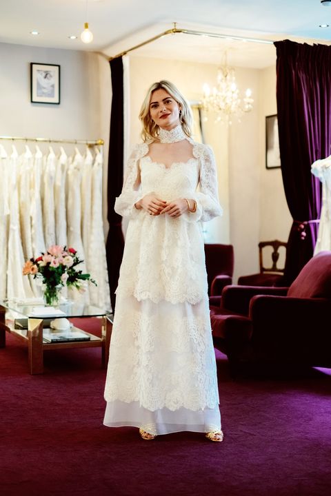 Pandora Sykes Wedding Dress - Behind the Scenes of Pandora Sykes Custom ...