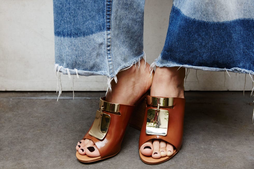 <p><strong>What is your favorite way to accessorize?</strong></p><p><strong></strong>I like classic shoes. A good mule is my go-to because it's chic and easy. A few years ago, I cut my hair really short, and there was the awkward grow-out phase, so I began wearing bandanas and things in my hair to distract. But it became this thing people attached to me like, <em>the girl that wears the headscarf</em>. So I stopped doing that, then started wearing sculptural earrings. I'm sort of over that now, too, and looking for the next thing.</p><p><em><br></em></p><p><em>See by Chloe 'Anita' Mule Sandal, </em><a href="http://shop.nordstrom.com/s/see-by-chloe-anita-mule-sandal/4217160?&cm_mmc=Mindshare_Nordstrom-_-MayWAP-_-Hearst-_-proactive" target="_blank"><em>nordstrom.com</em></a></p>