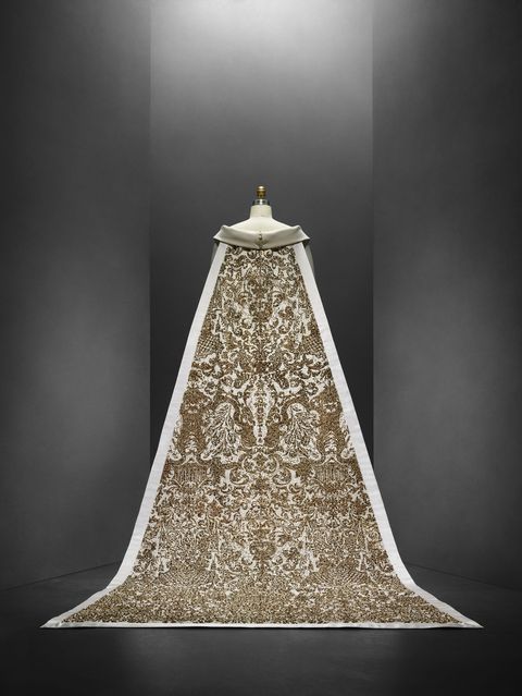 Chanel Scuba Knit Wedding Dress Digital Train The Metropolitan Museum of Art Costume Institute Manus x Machina