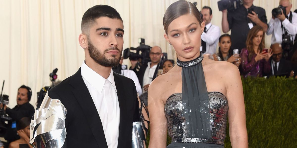 Gigi Hadid And Zayn Malik Matched In Metallic At The Met Gala See Gigi Hadid And Zayn Malik At 6265