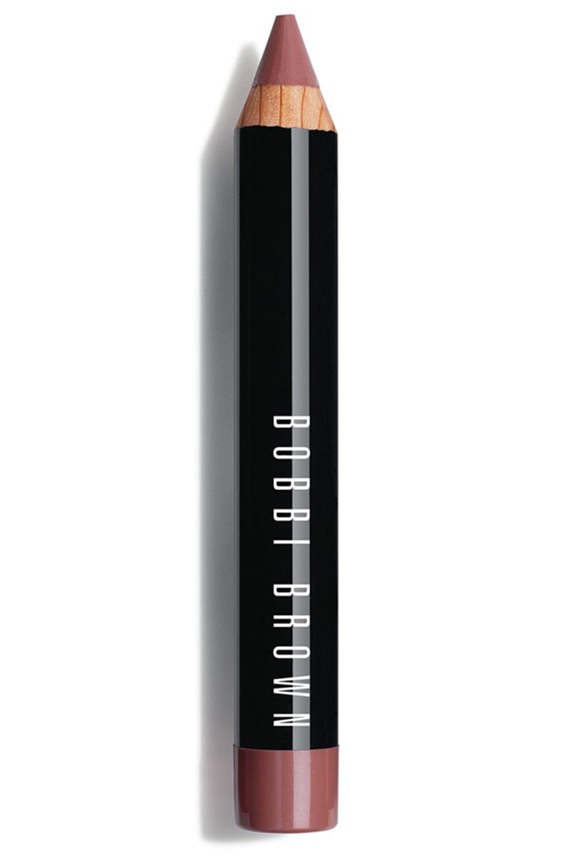 <p>"I normally don't do a nude lip, but this shade has a pretty rosy finish that keeps things from feeling too <em>blah</em>. I also love how the chunky pencil goes on like a lipstick and liner all in one!" </p><p><strong>Bobbi Brown</strong> Art Stick in Rich Nude, $28, <a href="https://www.bobbibrowncosmetics.com/product/2342/7402/Makeup/Lips/Lip-Color/Art-Stick" target="_blank">bobbibrowncosmetics.com</a>.</p>