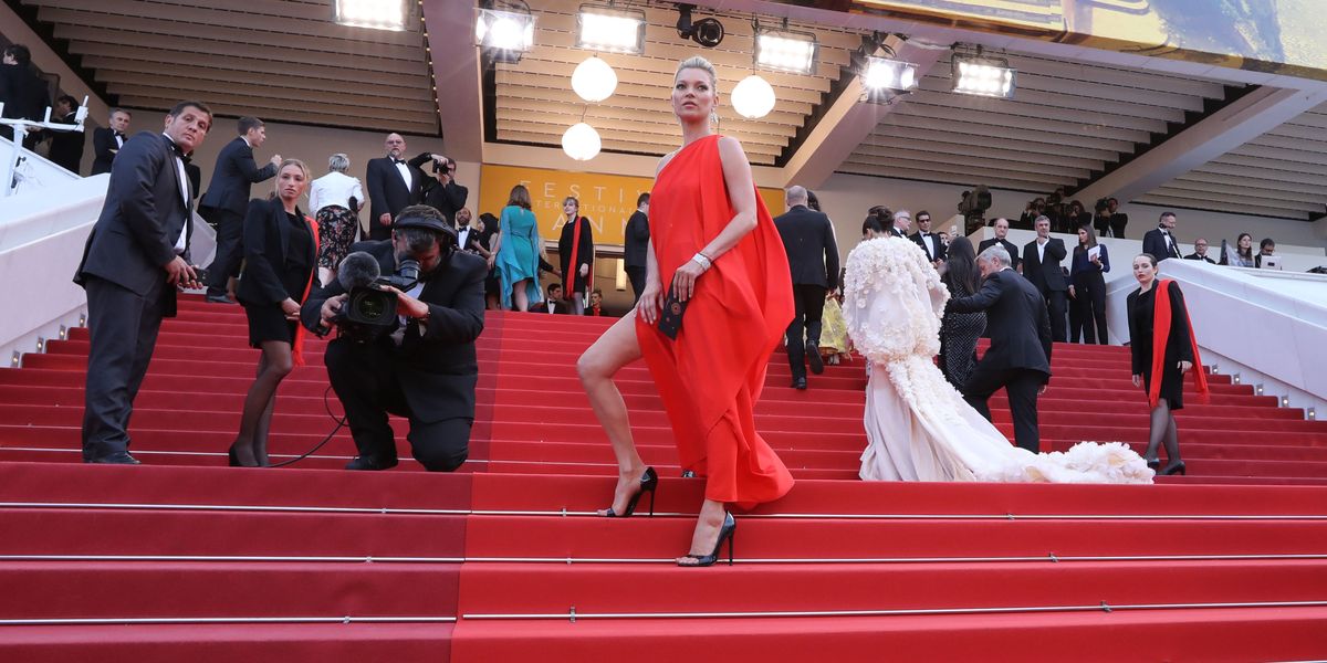 Kate Moss at Cannes 2016 - Kate Moss Loving Premiere at Cannes Film ...