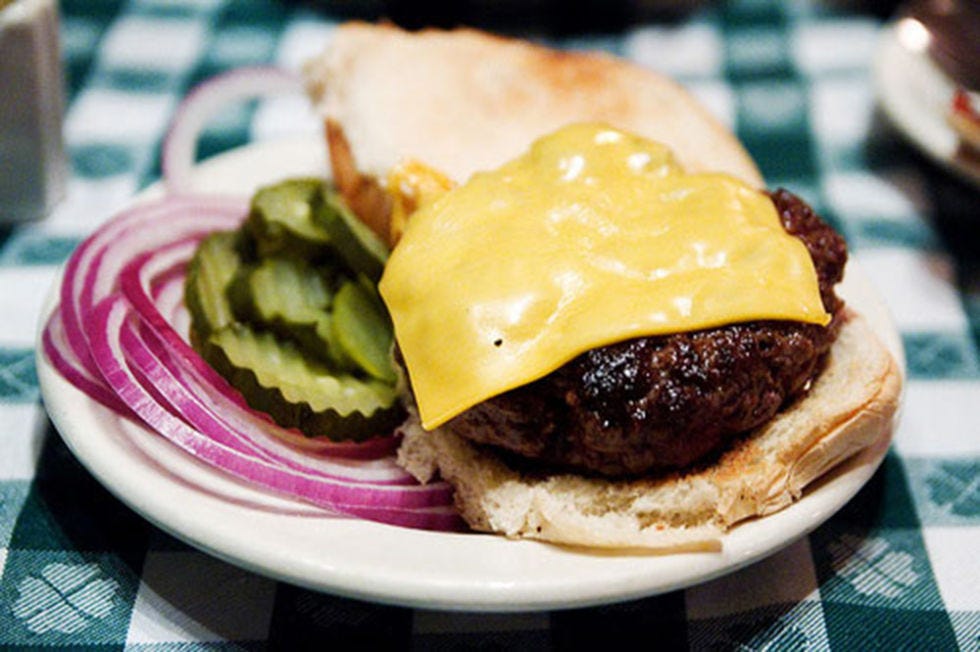<p>Feeling like the food scene is delivering too many artisan versions of the patties you enjoyed as a kid with your choice of classic toppings? This spot, located on the Upper East Side with another branch on SoHo's Bleecker Street, has got your back. A cash only establishment full of ephemera from their years flipping burgers and serving up ruffle-cut fries, this spot is the place to go for a no-fuss, no frills burger experience.</p><p><em><a href="http://jgmelonnyc.com/" target="_blank">JG Melon, 1291 3rd Avenue</a></em><em><a href="http://jgmelonnyc.com/"></a></em></p>