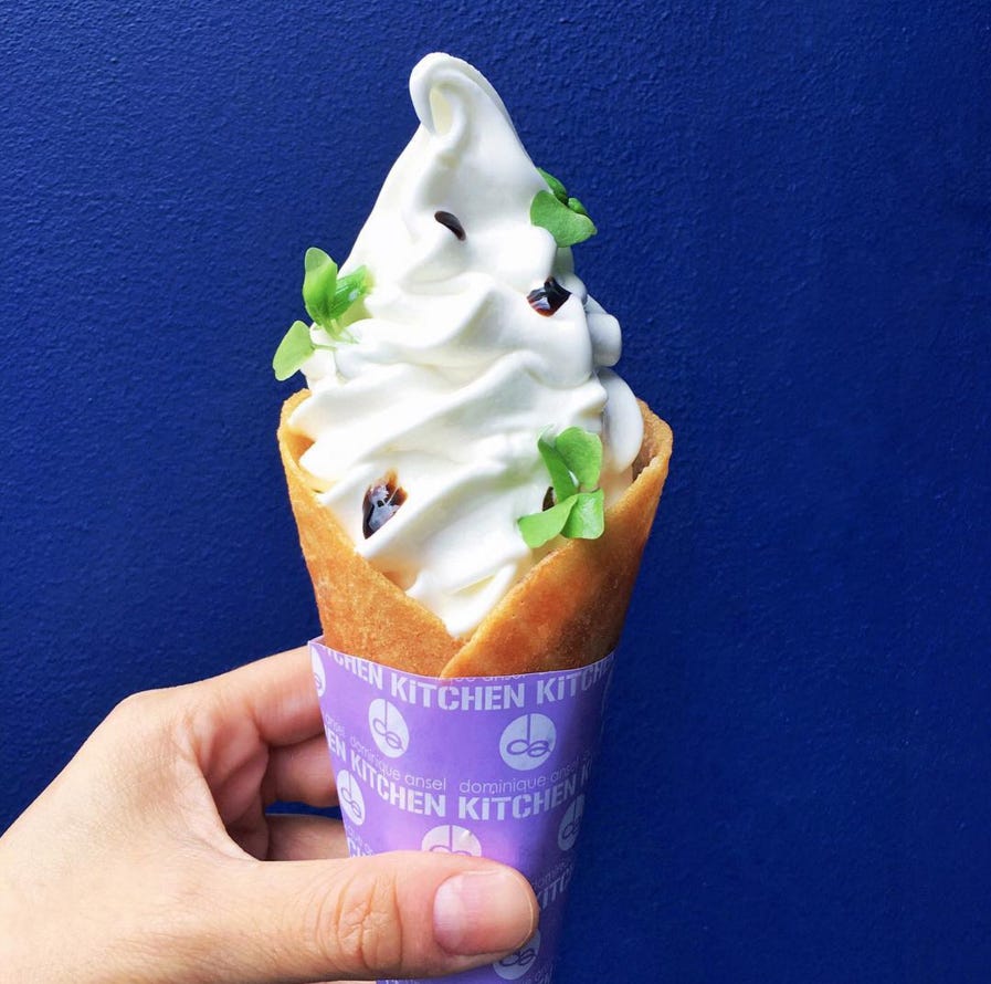 Finger, Food, Dessert, Cuisine, Frozen dessert, Cone, Dairy, Sweetness, Fast food, Ingredient, 