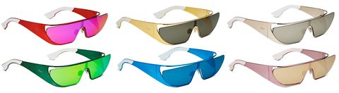 Eyewear, Glasses, Vision care, Blue, Product, Goggles, Brown, Yellow, Personal protective equipment, Photograph, 