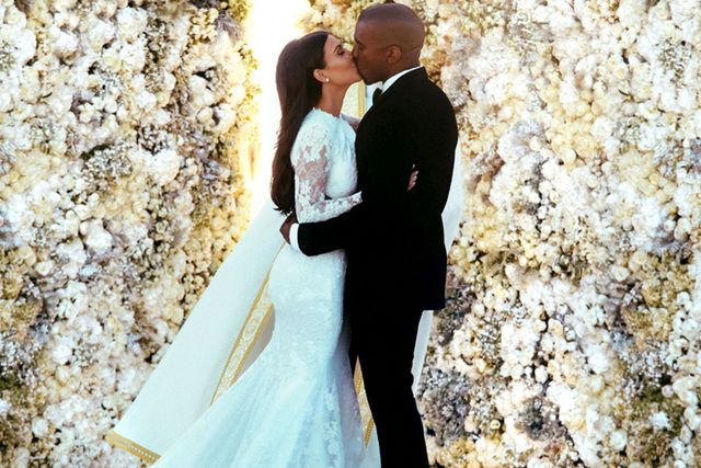 Kim Kardashian Celebrates Two-Year Wedding Anniversary to Kanye - Kim and  Kanye Celebrate Wedding Anniversary