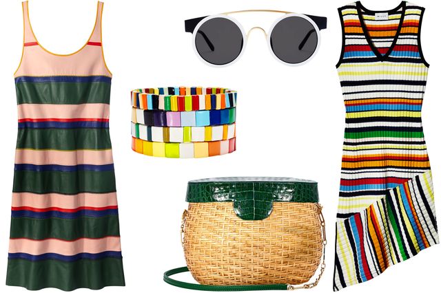 Summer Clothes and Accessories - Bohemian, Striped and Gingham Summer ...