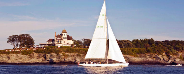 <p>I love renting a house and grilling clams in the evening with a glass of wine, or staying at the perfectly-nautical <a href="http://www.castlehillinn.com/" target="_blank">Castle Hill Inn</a>–which is also a prime spot for Champagne and oysters at sunset. Newport is home to some of the country's most historic estates–from <a href="http://www.newportmansions.org/explore/the-breakers" target="_blank">The Breakers</a> and <a href="http://www.newportmansions.org/explore/the-elms" target="_blank">The Elms</a> to <a href="http://www.newportmansions.org/explore/marble-house" target="_blank">Marble House</a>, built for the Vanderbilts in the late 1800's, so a stroll along the town's famous Cliff Walk is a must. Take a boat out for a sail during the day or spend an afternoon touring the luxe interiors of these landmark homes–both are some of the most relaxing ways to spend an afternoon. - <i>Joyann King, Editor, BAZAAR.com</i></p>