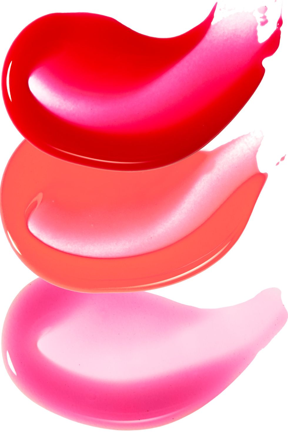 <p>Luscious new lip oils in bright pinks and reds deeply nourish lips while leaving just a hint of color. "A sheer wash brings lips to life without competing with your eye makeup," notes celebrity makeup artist Mélanie Inglessis.<br></p><p><strong>Clinique</strong> Pop Oil Lip & Cheek Glow in Nectar Glow, $18, <a href="http://www.clinique.com/product/1603/40007/Makeup/Lip-Glosses/Clinique-Pop-Oil-Lip-Cheek-Glow?cm_mmc=Paid_Search-_-Google-_-Google_Shopping-_-Makeup+-+Lip" target="_blank">clinique.com</a> ; <strong>Lancôme</strong> Juicy Shaker Pigment-Infused Bi-Phase Lip Oil in Apri-Cute, $21, <a href="http://www.lancome-usa.com/Juicy-Shaker/1000698,default,pd.html" target="_blank">lancome-usa.com</a>; <strong>Julep</strong> Tinted Lip Oil Treatment in Covet, $20, <a href="http://www.julep.com/your-lip-addiction.html" target="_blank">julep.com</a>. </p>
