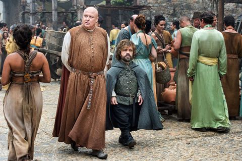Varys and Tyrion Lannister on Game of Thrones