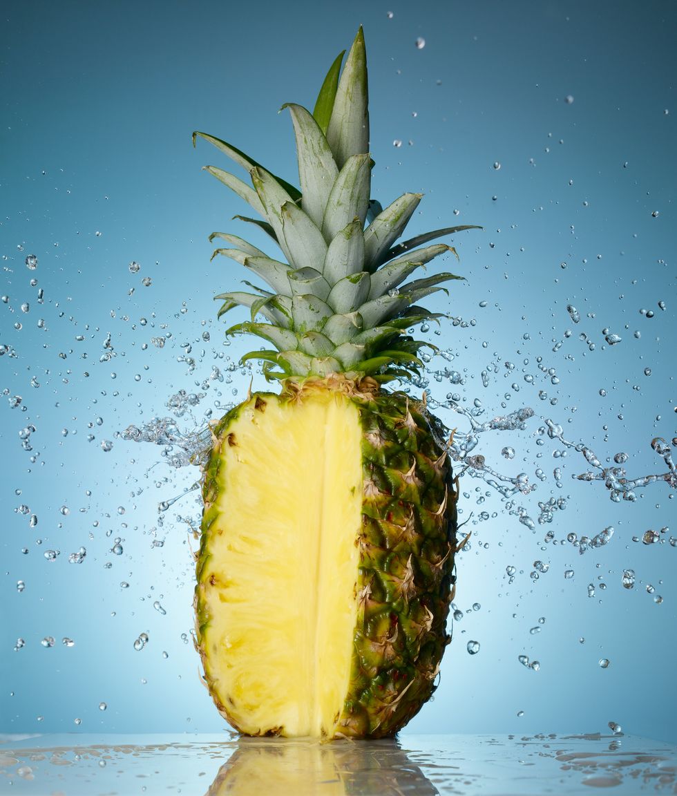 Liquid, Fluid, Fruit, Produce, Ananas, Vegan nutrition, Natural foods, Ingredient, Colorfulness, Still life photography, 