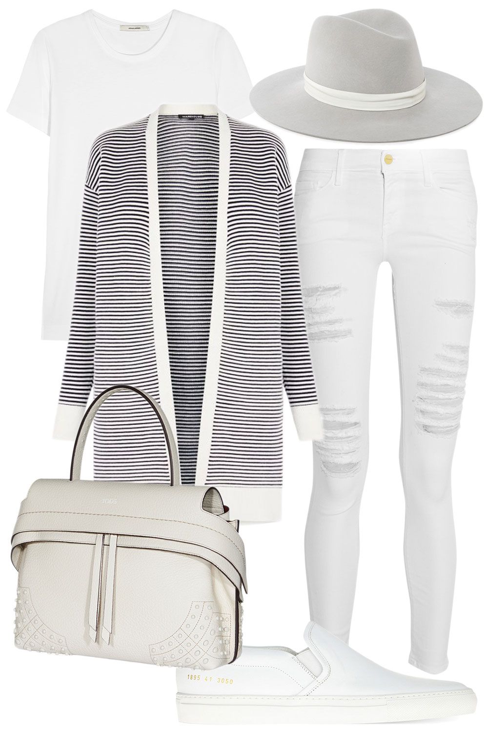 white outfits uk