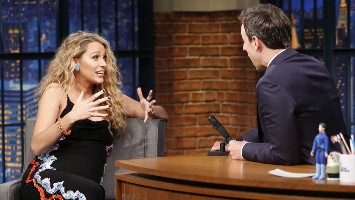 Blake Lively Says Her Daughter Is Playing with Explosives