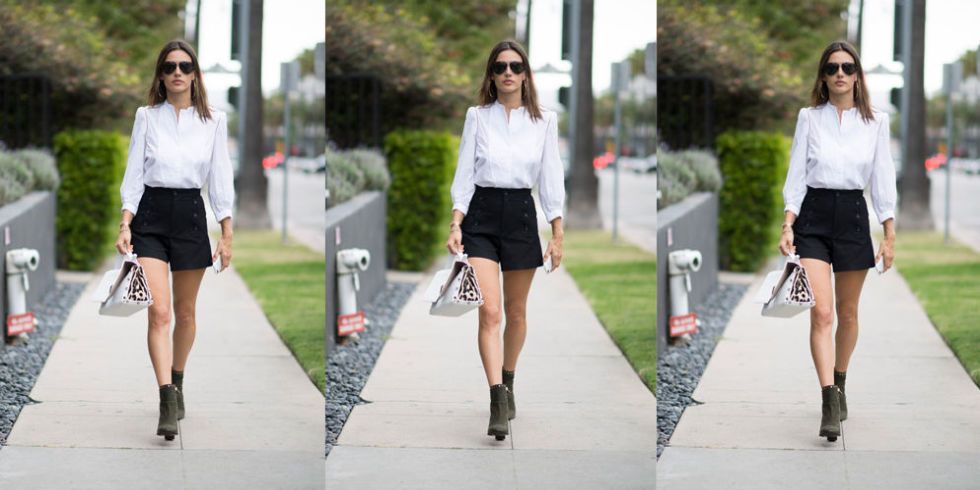 Fashion Trends  Fashion, High waisted shorts outfit, Black high