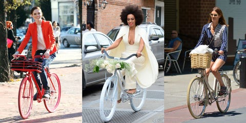 18 Celebs Who Bike in Style