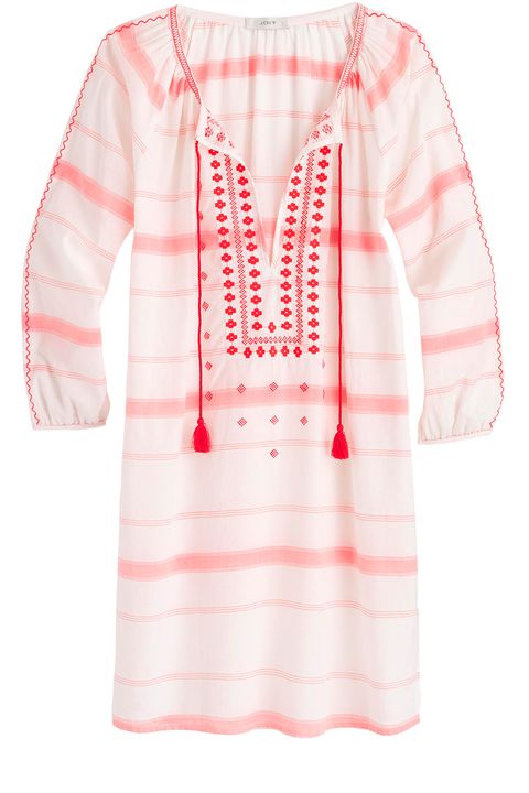 Clothing, Product, Sleeve, Pattern, Textile, Collar, White, Outerwear, Red, Pink, 