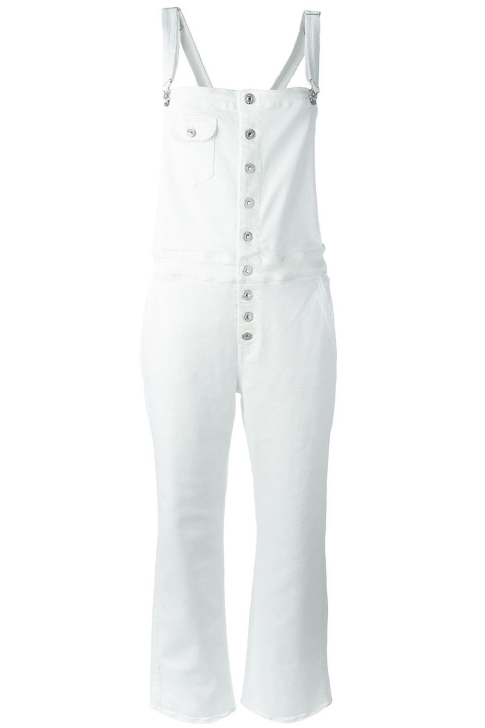 all white overalls