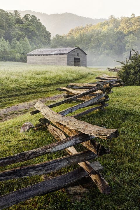 Cades Cove is an isolated valley located in the Tennessee section of the Great Smoky Mountains National Park, USA. The valley was home to numerous settlers before the formation of the national park.