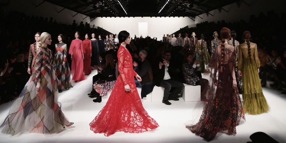 Maria Grazia Chiuri and Pierpaolo Piccioli's Best Valentino Runway ...