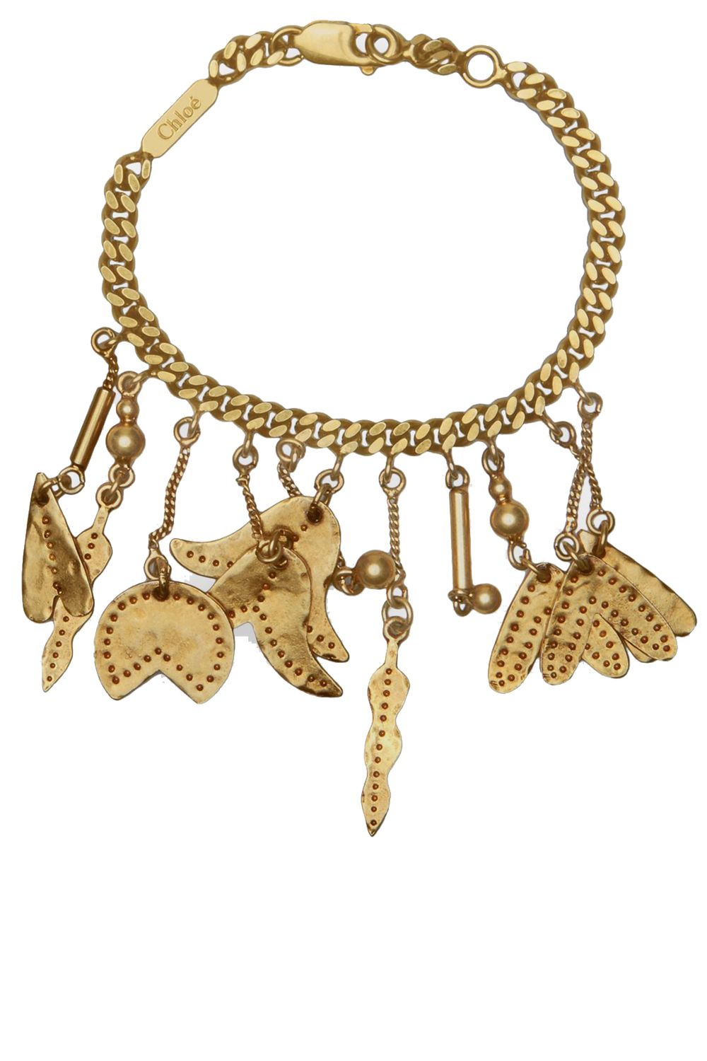 Lipsy Rose Gold Celestial Paperlink Charm Bracelet  Jewellery from Jon  Richard UK
