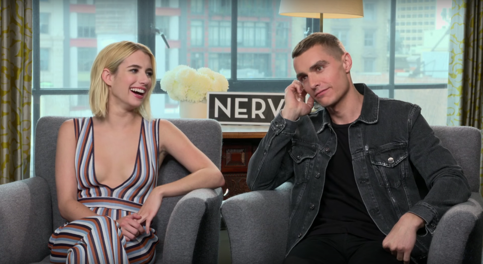 Emma Roberts And Dave Franco Prank Reporters With An Extremely Awkward 