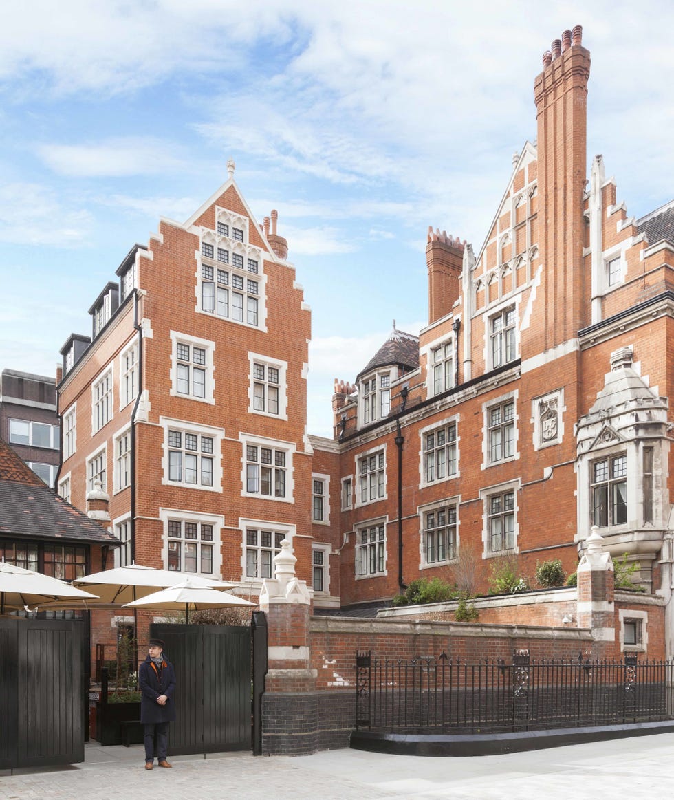 <p>Calling all street style stars, young royals, fashion editors and supermodels. This fire station-turned-hotel only opened in 2014, but like hotelier André Balazs other properties (he also owns the super-chic <a href="http://www.chateaumarmont.com/" target="_blank">Chateau Marmont</a> among others) <a href="http://www.chilternfirehouse.com/" target="_blank">Chiltern Firehouse</a> is a high-design property where style and exclusivity are top priority. Here, female staffers sport custom Emilia Wickstead uniforms, no detail in the décor is ignored and nothing ever feels overwrought. The firehouse details remaining from the original structure built in 1889 are preserved and modernized. Booking a room here feels like you've been inducted into a members only club. Surprises lurk around every corner—from bottled, prettily packaged mixed cocktails in the mini bar, working fireplaces in almost every room and a hidden wine and cigar lounge hidden behind the back mirror of the men's and ladies' rooms. Spend cocktail hour outside enjoying freshly shucked oysters and martinis on the patio, then make your way into the bright, new-American seasonal restaurant for dinner. Finish off the night with drinks and dancing in the perfectly decorated bar and lounge that feels like a sexy, darker version of a Palm Springs resort. You may catch a glimpse of Prince Harry or Kate Moss; and if you meet someone you like, just ask them to head to the bathroom and meet you for a nightcap behind the mirror.</p><p><span class="_Xbe"><em><a href="http://www.chilternfirehouse.com/" target="_blank">Chiltern Firehouse</a>; 1 Chiltern St, London W1U 7PA, </em></span><span class="_Xbe _ZWk kno-fv" style="line-height: 1.6em; background-color: initial;"><em>+44 020 7073 7676.</em></span></p>