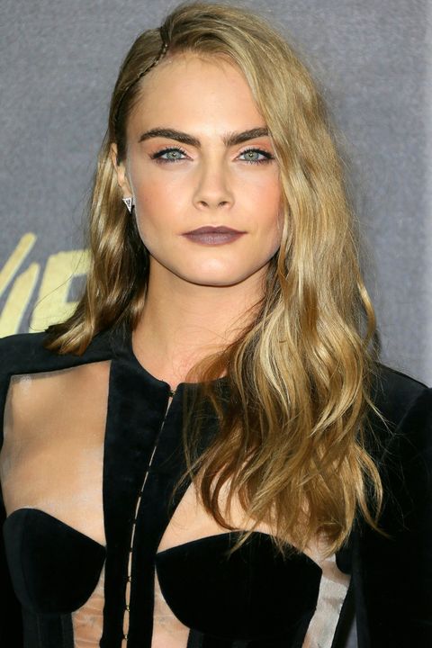 <p>The poster child for ash blonde hair, Delevingne's version is super natural.</p>