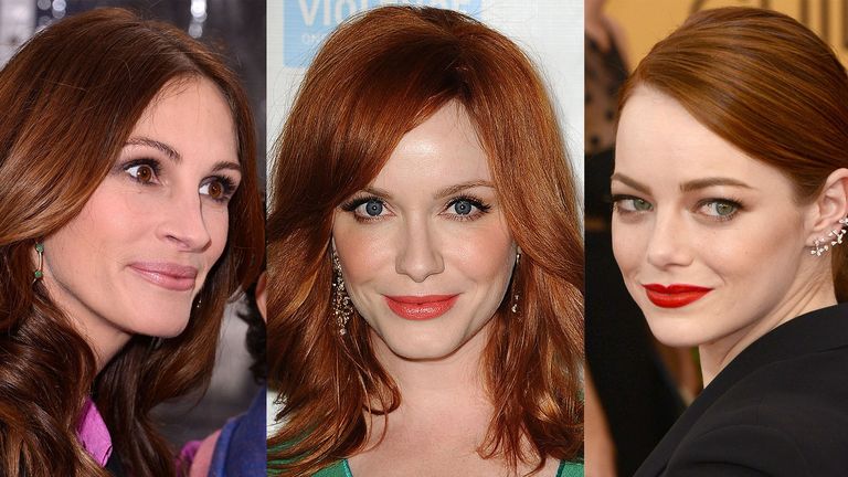 10 Best Auburn Hair Color Shades - 10 Celebrities With Red Brown Hair