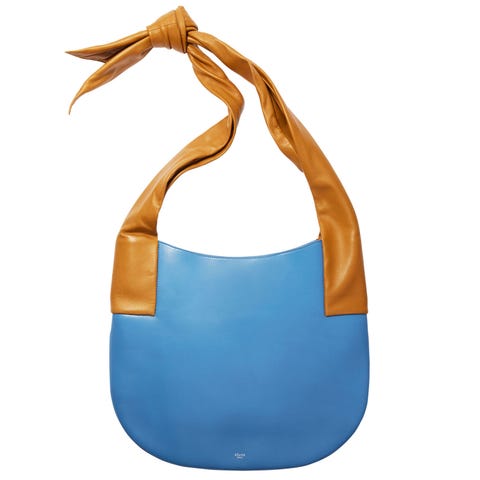 Carry On <p>The cross-body bag has been a wardrobe staple for ages, but Céline's Phoebe Philo offers a new twist on the versatile accessory. This two-tone leather number features a thick strap that can be tied and worn across the chest or held in the hand.</p><p><strong>Céline</strong> bag, ,650, 212-535-3703.</p>