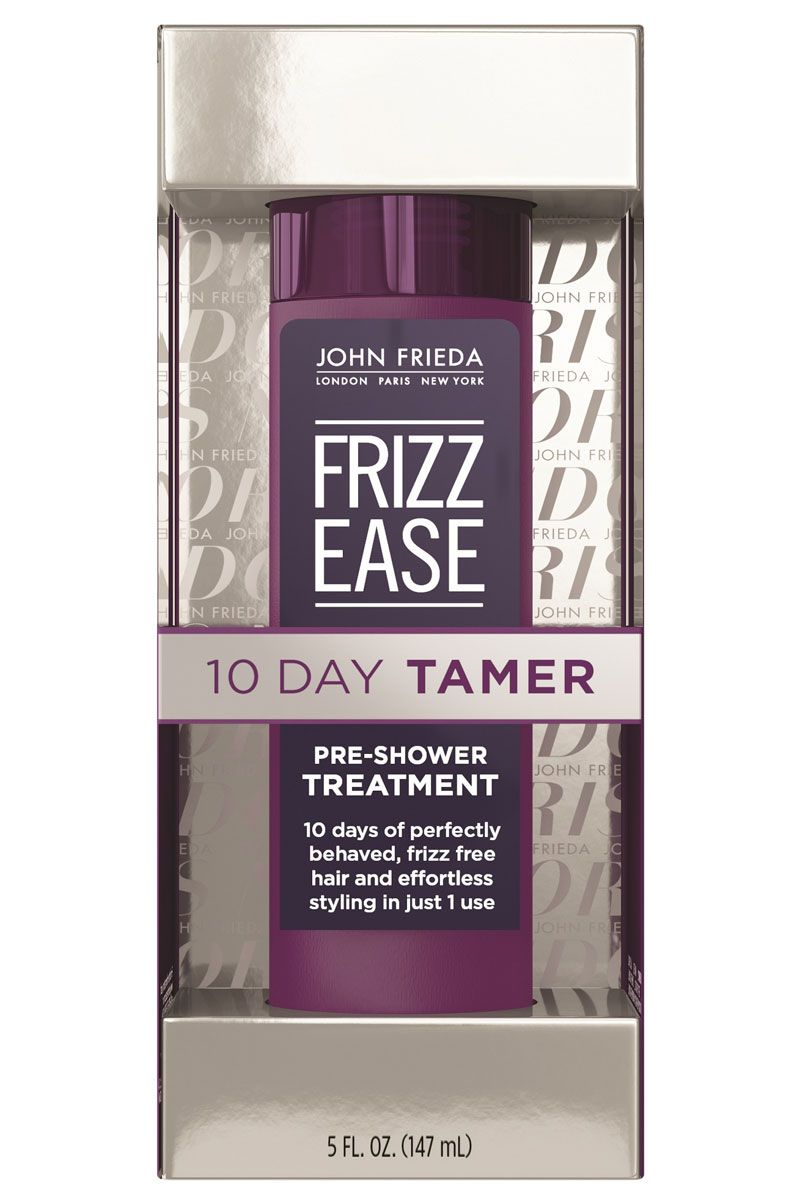 <p>If you're a loyal Frizz Ease fan girl, you'll want to listen up. Drench dry hair with this pearly gel, let it sit for ten minutes before rinsing, then enjoy smooth, unfussy strands for more than a week. It's like a keratin, only quicker and cheaper.
</p><p><strong>John Frieda</strong> Frizz Ease 10-Day Tamer, $13, <a href="http://www.ulta.com/frizz-ease-10-day-tamer?productId=xlsImpprod14431309&sku=2303414" target="_blank">ulta.com</a>.</p>