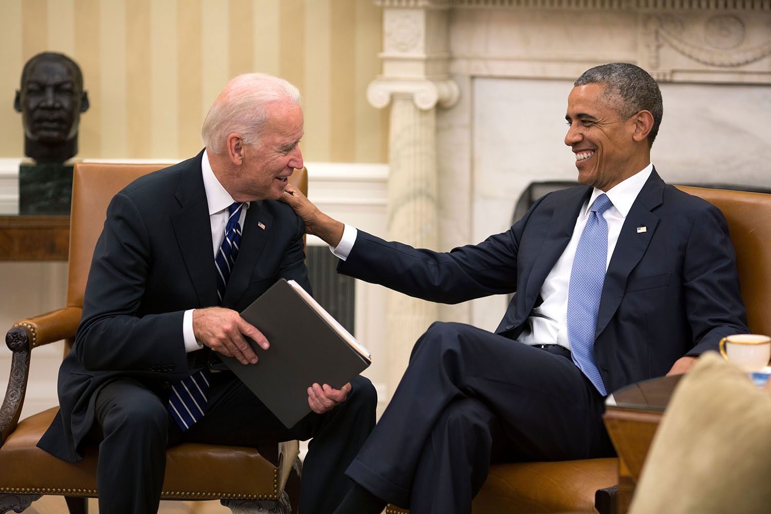 President Obama and Joe Biden's Bromance in 24 Photos