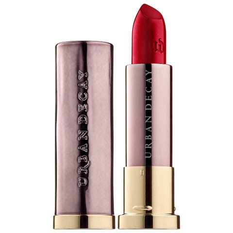 Get the Look <p><strong>Urban Decay </strong>Vice Lipstick in Bad Blood, , <a href="http://www.sephora.com/vice-lipstick-P409523?skuId=1827641&icid2=products%20grid%3Ap409523" target="_blank">sephora.com</a>.</p>
