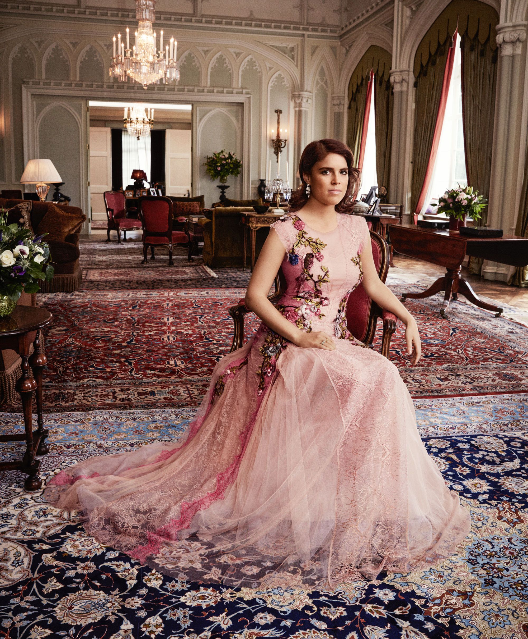 Princess eugenie 2024 evening gown