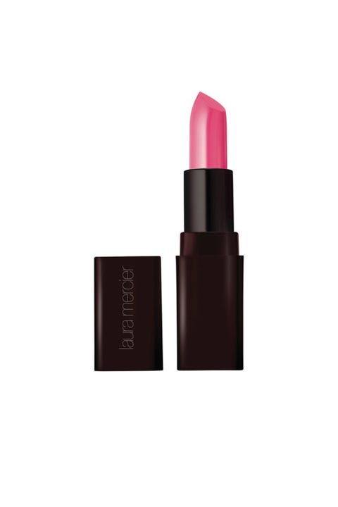 Pretty In Pink <p>"This is a perfect shade for me because it's really close to my natural lip color, plus it helps enhance an everyday outfit."</p><p>Laura Mercier Creme Smooth Lip Color in Pink Pout. , <a href="https://www.lauramercier.com/lipstick/crème-smooth-lip-colour-prod730008.html" target="_blank">lauramercier.com</a></p>
