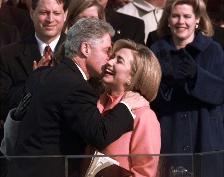 Hillary and Bill Clinton Sweetest Moments - Hillary and Bill Clinton's ...