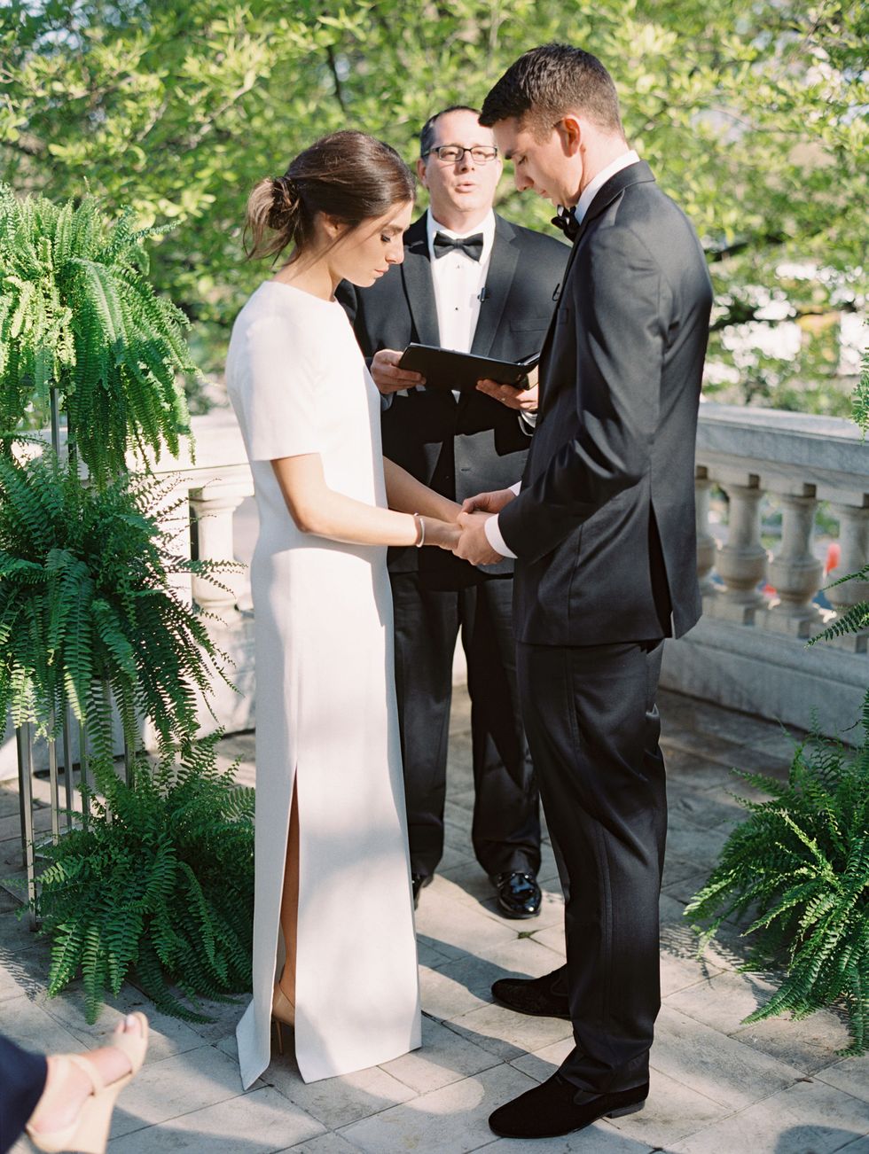 Arielle Goldberg and Matthew Houlihan's Washington D.C. Wedding - Modern in  McQueen: Arielle & Matt's Black-Tie Wedding in Washington D.C.