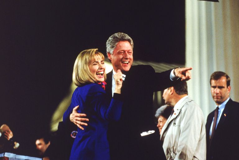 Hillary and Bill Clinton Sweetest Moments - Hillary and Bill Clinton's ...