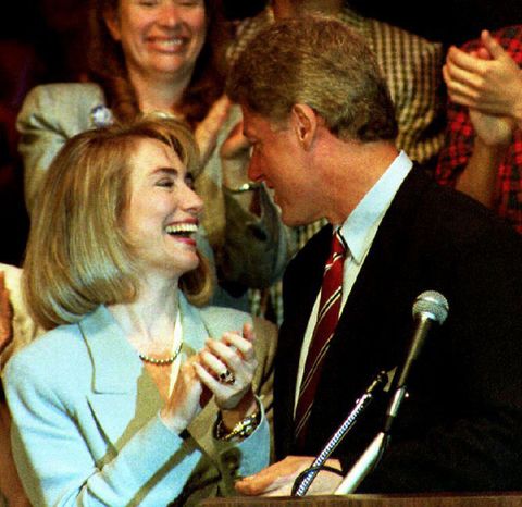 Hillary and Bill Clinton Sweetest Moments - Hillary and Bill Clinton's ...