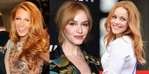 Best Strawberry Blonde Hair Color Shades Best Celebrity Strawberry Blonde Hairstyles