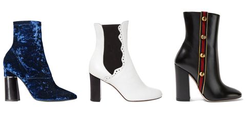 Product, Boot, White, Fashion, Black, Costume accessory, Fashion design, Leather, Synthetic rubber, Foot, 