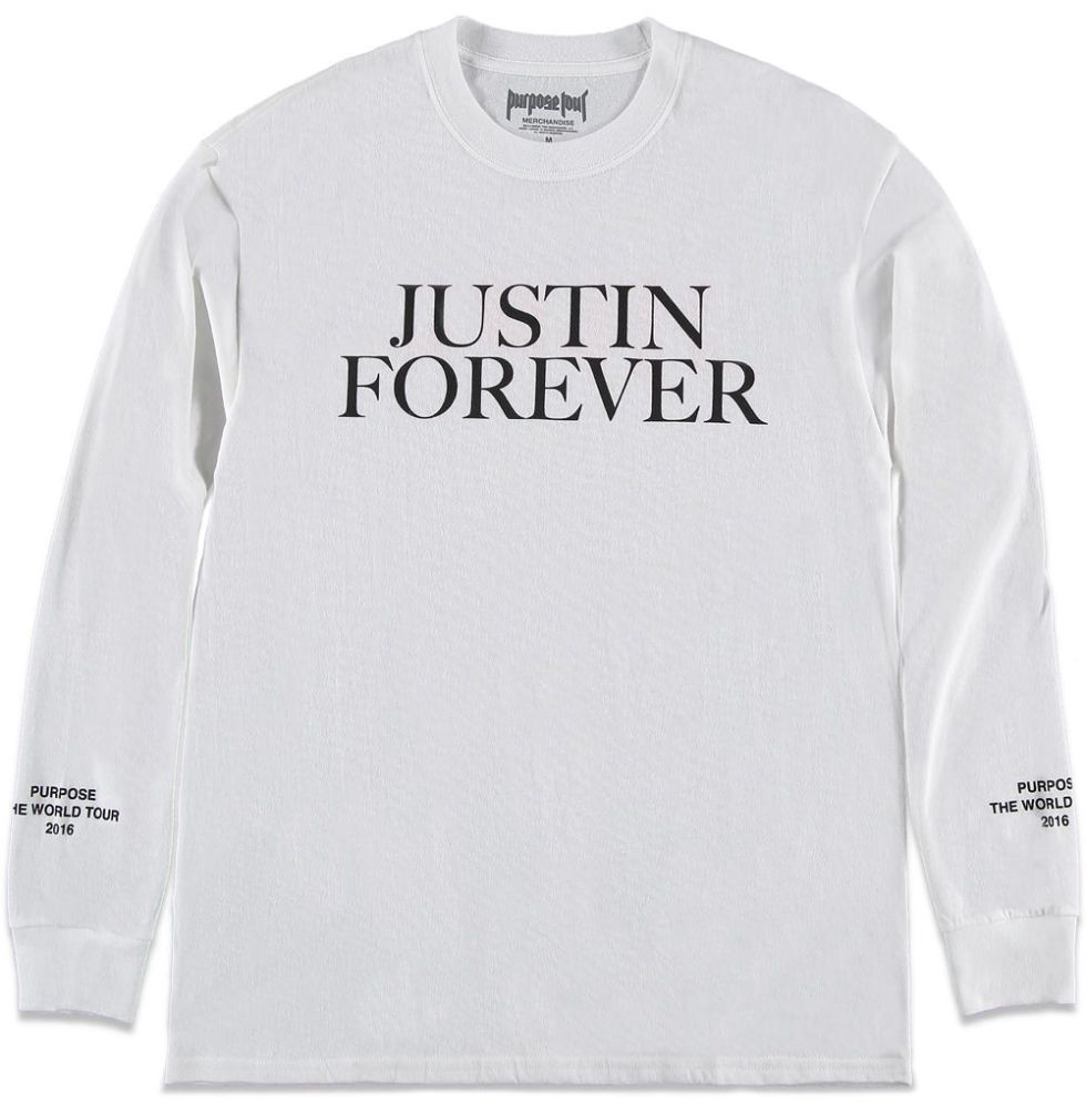 Life now forever. Justin Forever футболка. Джастин Бибер мерч. Бибер мерч 2016. Purpose одежда.